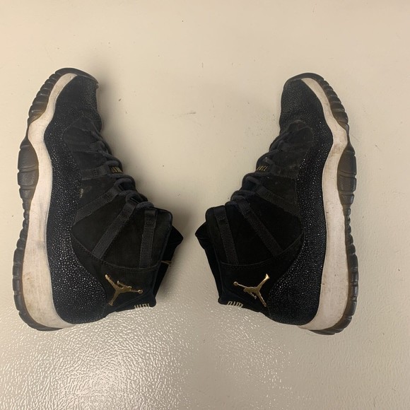 Air Jordan 11 852625-030 Retro Heiress Black Stingray (GS) 2017 US Sz 7.5Y - Picture 5 of 9